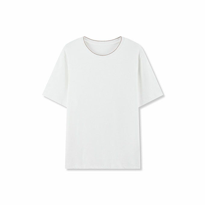 loro piana suraj tal cotton linen blend t-shirt